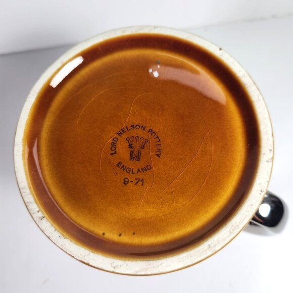 Lord Nelson Ware Beer Stein Mug Elijah Cotton Stafford England Vintage 70s - Picture 7 of 7